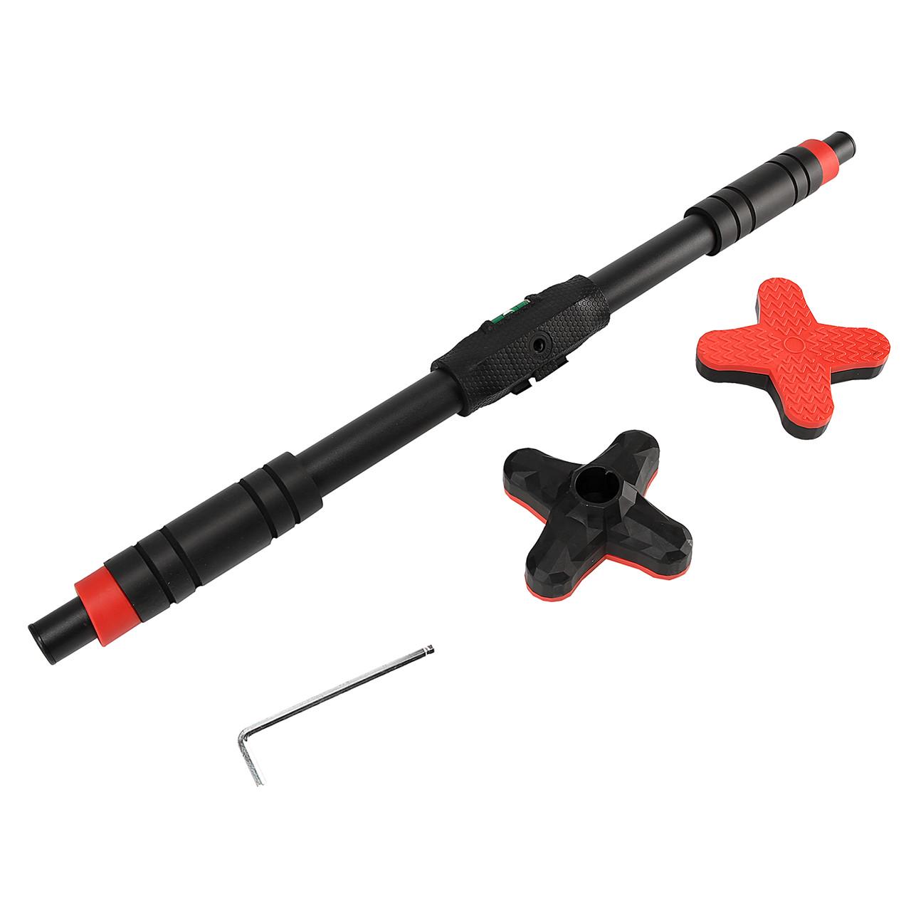 Турнік розсувний Cornix Pro+ 70-100 см XR-0286 Black/Red (2375572254)