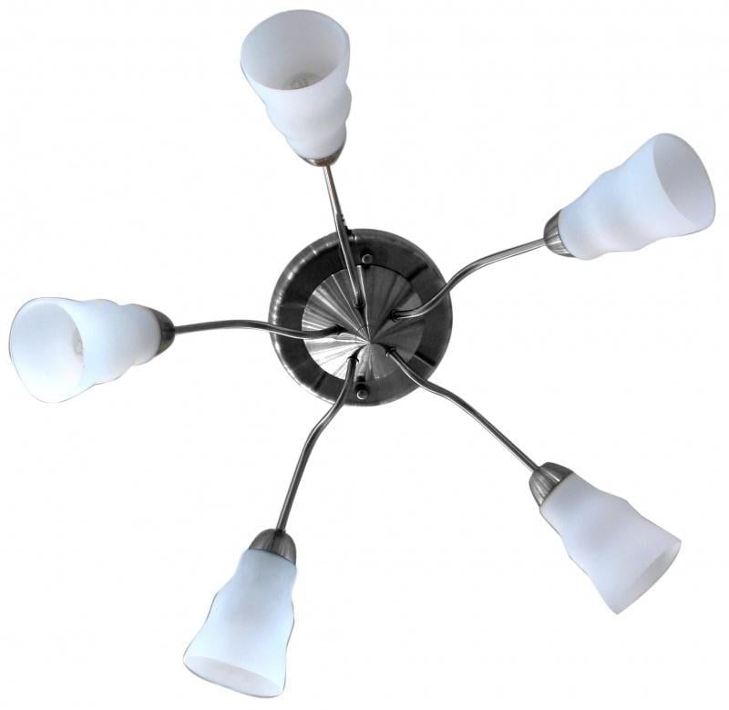 Люстра потолочная Brille BR-711S/5 на 5 плафонов