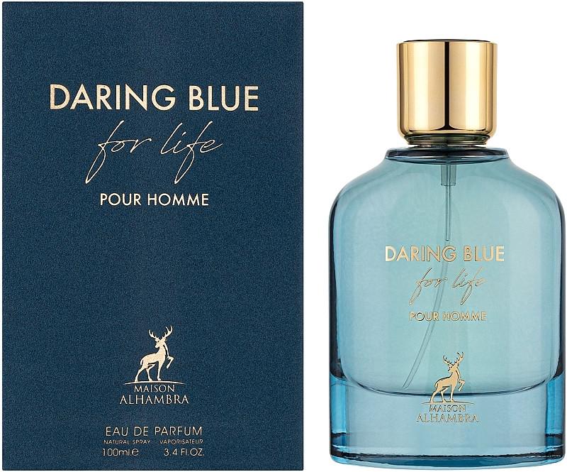 Парфюмерная вода мужская Maison Alhambra Daring Blue For Life 100 мл (2122614997)