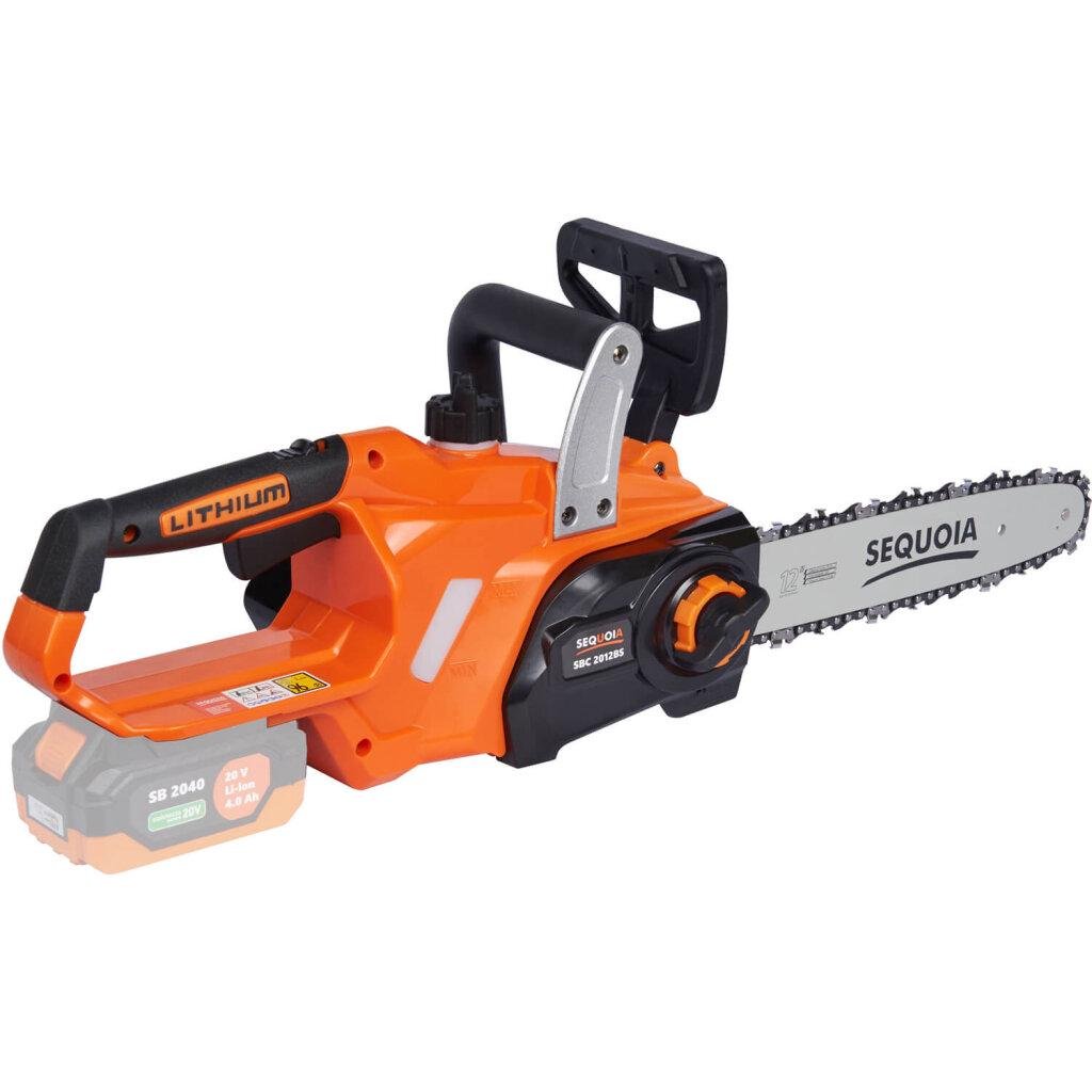 Електропила акумуляторна SEQUOIA SBC2012BS Li-ion 20В шина 30 см ланцюг 3/8 безщіткова без акумулятора (5b391cc3) - фото 6
