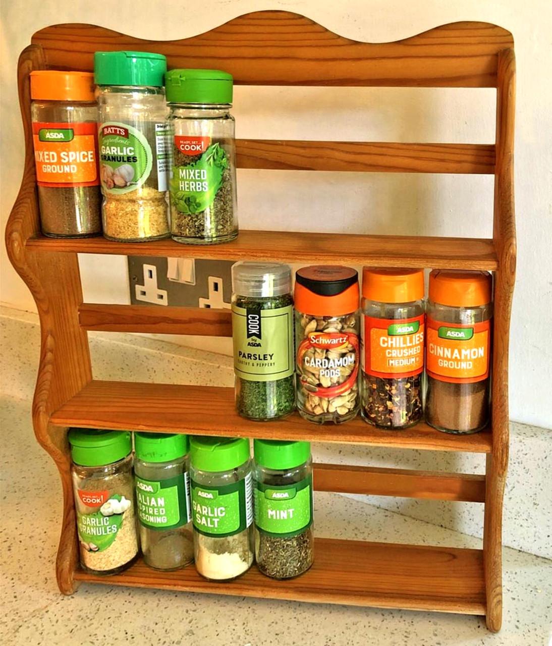 Органайзер для специй из дерева Авок Охра (СПЦ-005804)