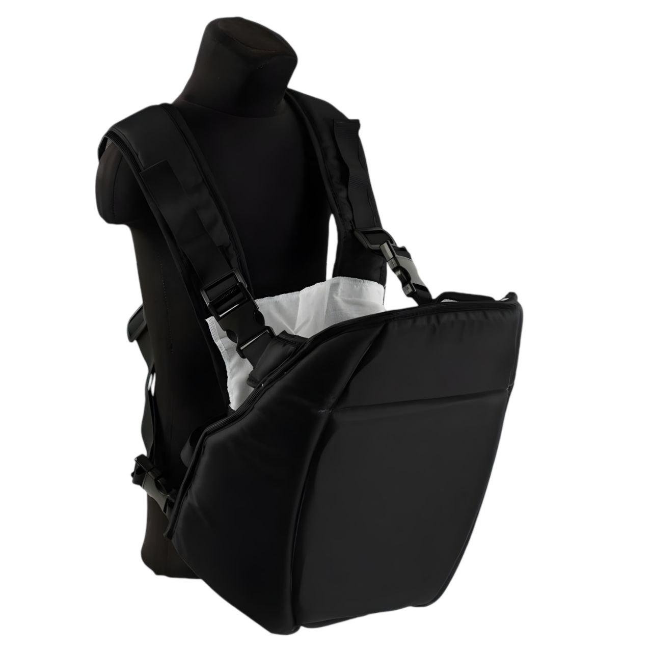 Рюкзак-кенгуру для детей от 3 месяцев до 13 кг Черный