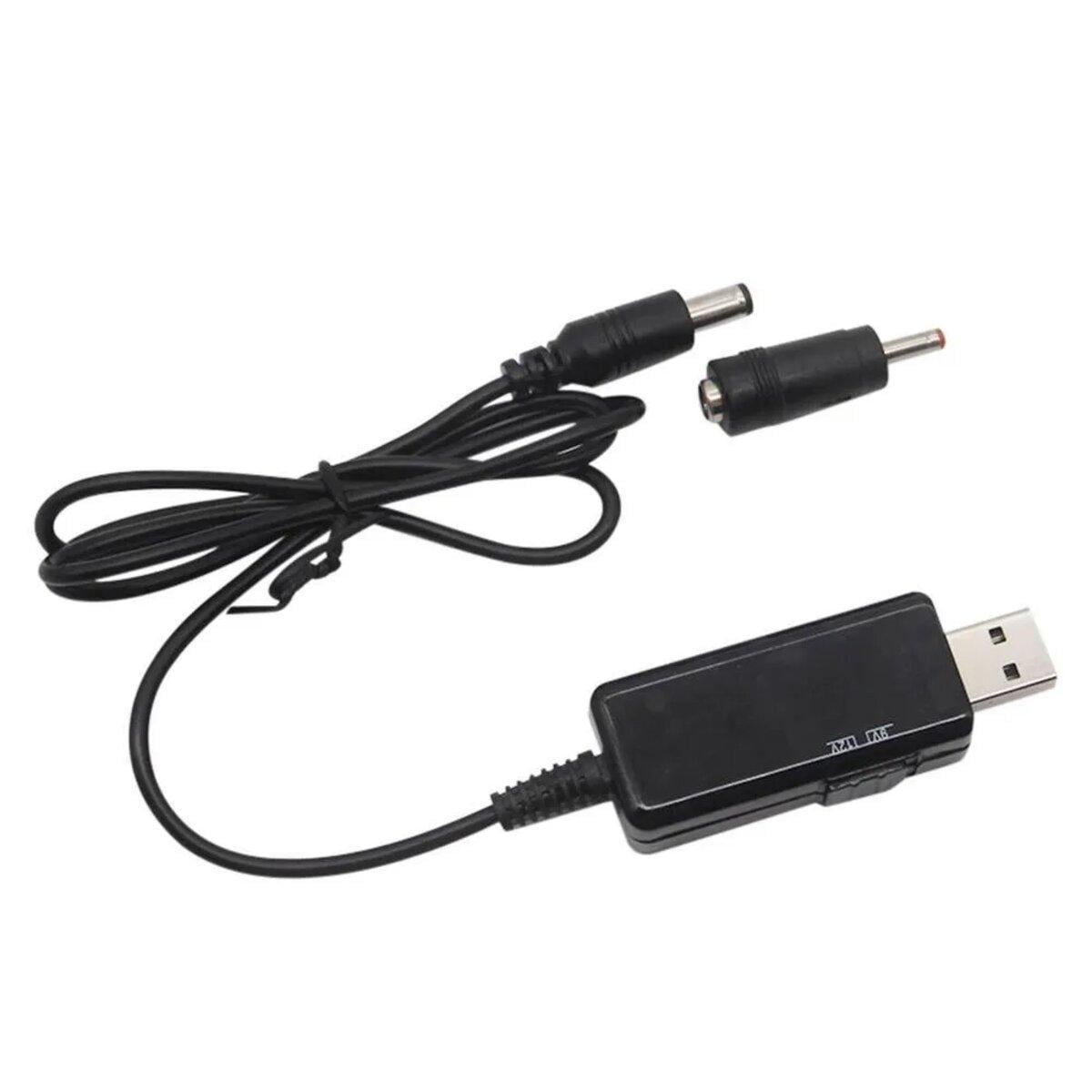 Шнур-адаптер-преобразователь для роутера USB-DC 5v to 9V/12V (USBDC59512A)