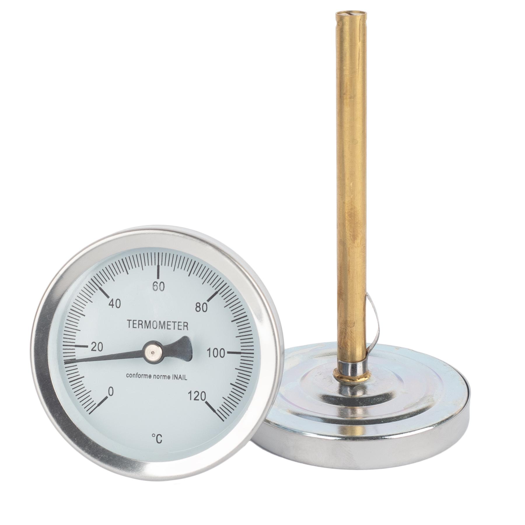 Термометр SD174100 0-120°C биметаллический Ø 63 мм L 105 мм