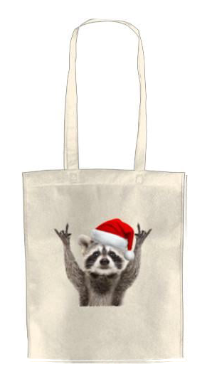 Эко-сумка для шопинга Raccoon New Year (98901145-raccoon-new-year)