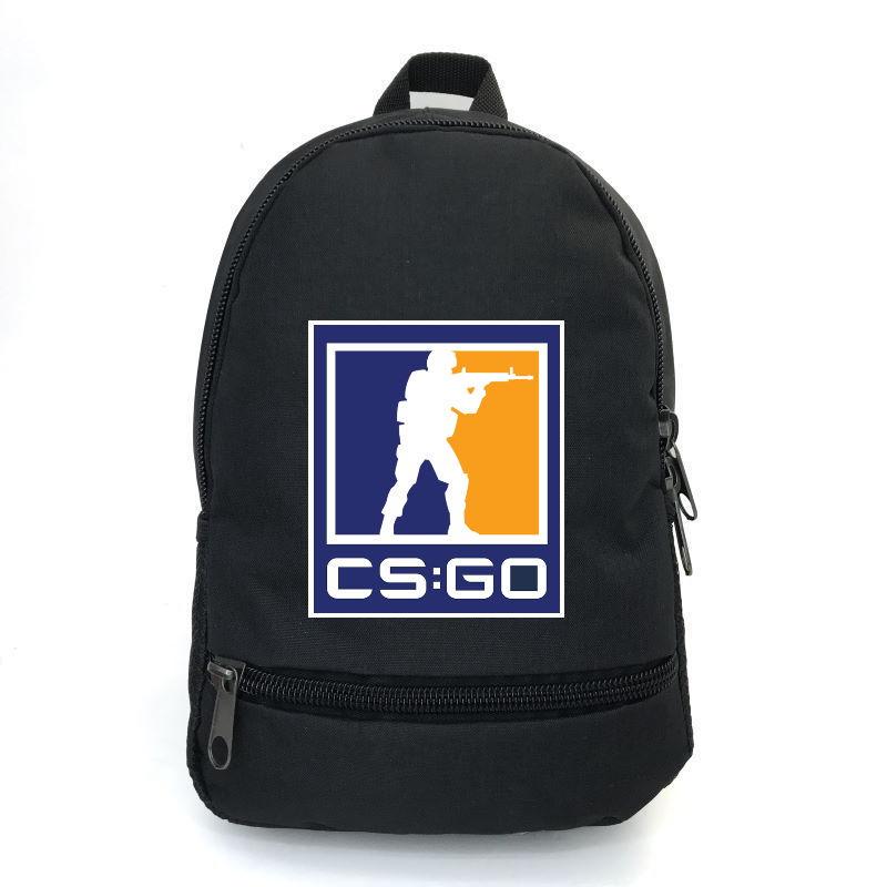 Школьный рюкзак BIG Контр Забастовка с принтом Counter-Strike CSGO-004 43х30х17 см 22 л Черный (2305187732)