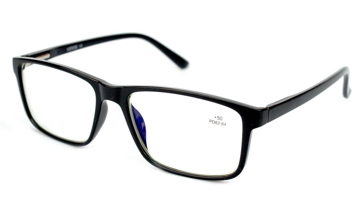 Окуляри для зору в пластиковій оправі Verse 321104S-C1 Blue Blocker -2.00 (29781312)