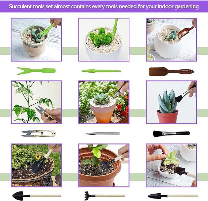 Набір садових інструментів Eaone для садівника 105 пр. - фото 5