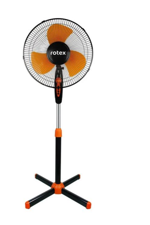 Вентилятор напольный ROTEX RAF49-E 40 Вт с таймером Оранжевый (27507195)