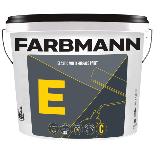 Краска резиновая универсальная FARBMANN Elastic Multi Surface Paint 5 л Dark Gray
