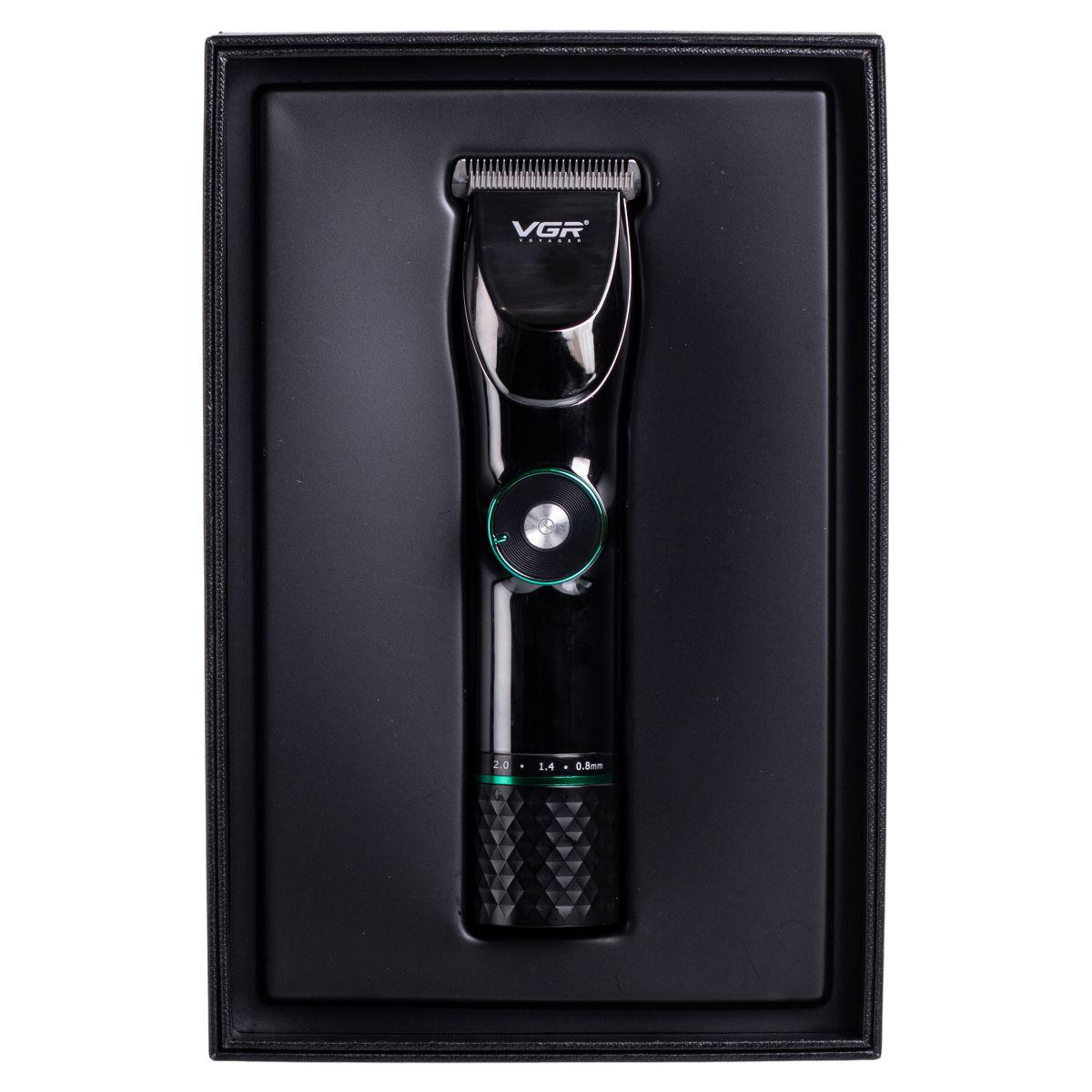 Машинка для стрижки VGR V-256 волос и бороды с LED-дисплеем и подставкой (7364) - фото 13 Машинка для стрижки VGR V-256 волос и бороды с LED-дисплеем и подставкой (7364) - фото 13
