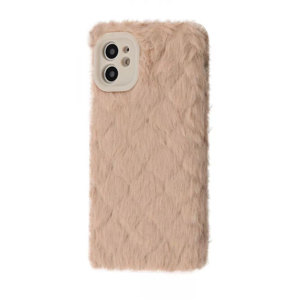 Чехол для телефона PRC Fluffy Love Case iPhone 15 Pro Pink sand