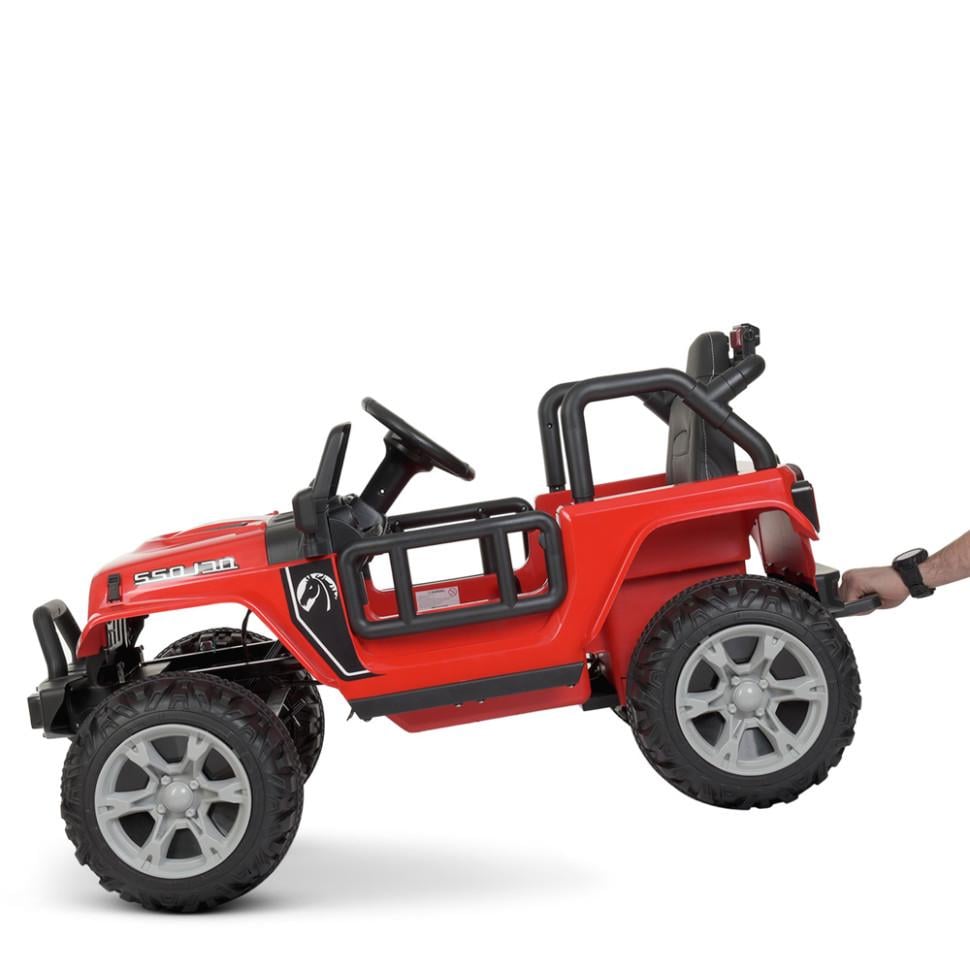 Дитячий електромобіль Джип Bambi Racer M 4282EBLR-3 до 30 кг - фото 6