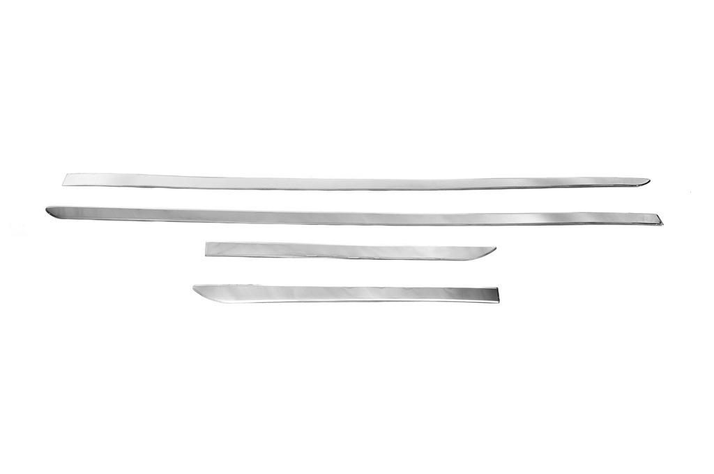 Молдинг дверной Carmos для Opel Astra J 2009-2015 гг. нержавеющая сталь Хром