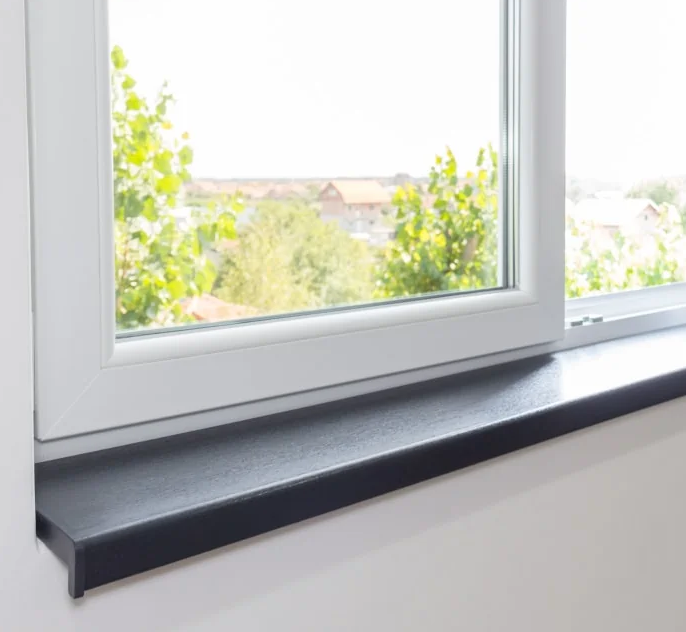Подоконник Patriot ПВХ 400 мм Антрацит (2681148997) - фото 2
