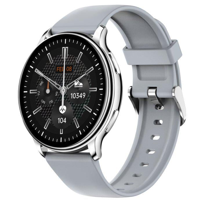 Смарт-годинник UWatch Smart Melisia Silver Rubber з ремінцями 2 шт. (2025) - фото 9 Смарт-годинник UWatch Smart Melisia Silver Rubber з ремінцями 2 шт. (2025) - фото 9