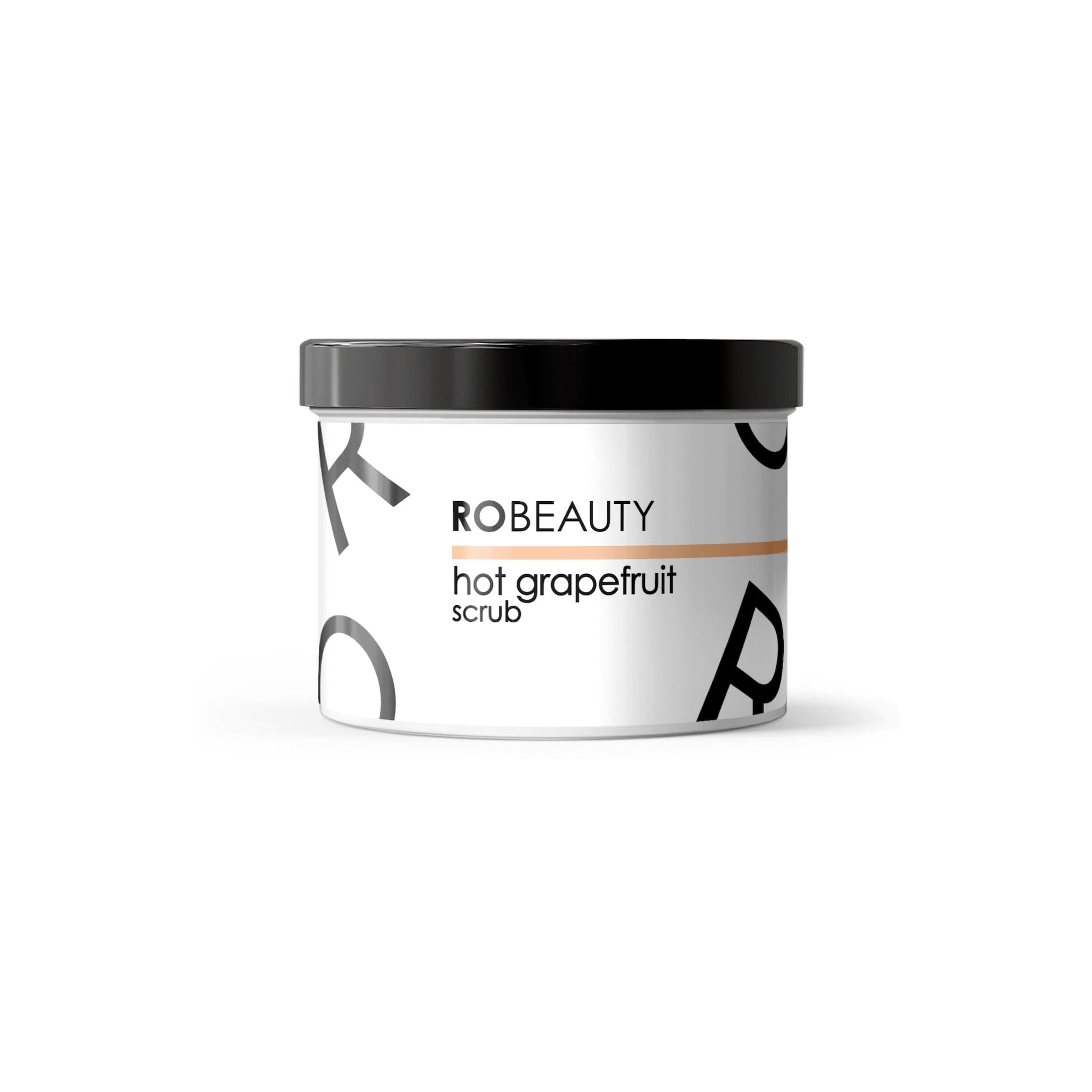 Грейпфрутовий антицелюлітнй скраб для тіла HotFlux Grapefruit scrub RoBeauty 650 г (RoBy00018)