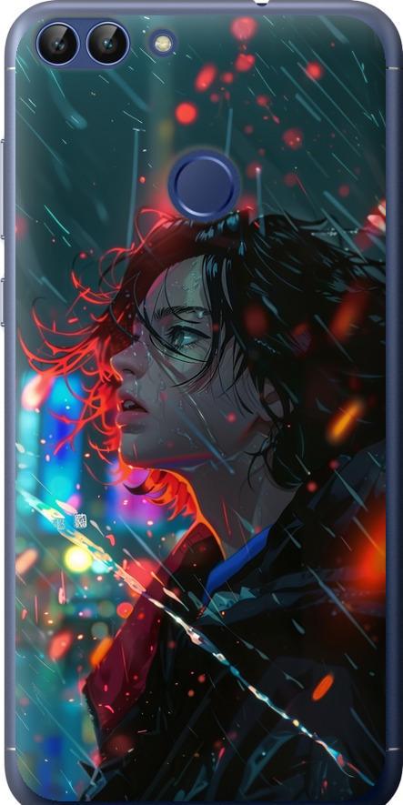 Чехол на Huawei P Smart Ночные огни (6096t-1346-42517)