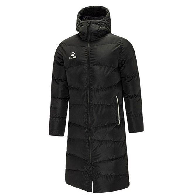 Куртка зимняя Kelme Long parka street II длинная 3XL Черный (8061MF1002.9000)
