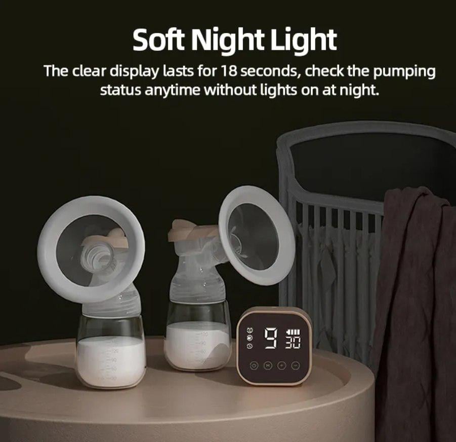 Молоковідсмоктувач електронний сенсорний подвійний Familla MILKY 4в1 (142450) - фото 9 Молоковідсмоктувач електронний сенсорний подвійний Familla MILKY 4в1 (142450) - фото 9