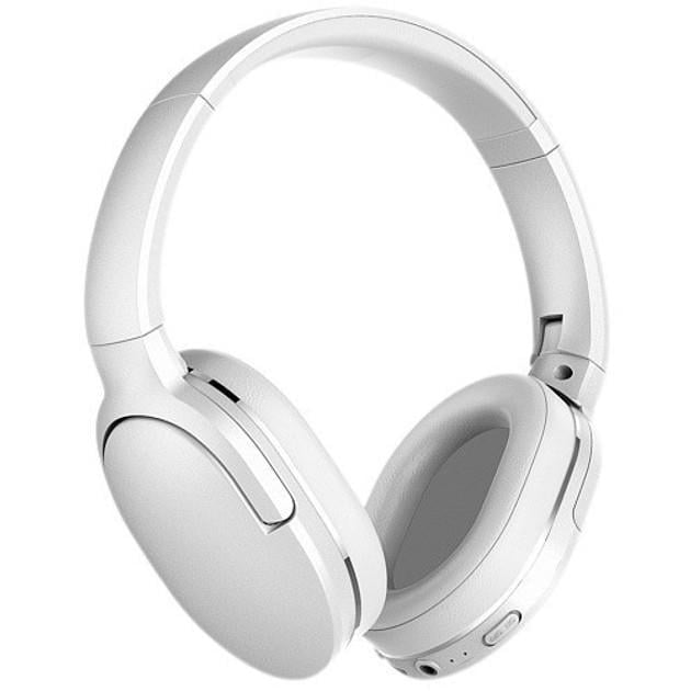 Наушники полноразмерные беспроводные BASEUS Encok D02 Pro Белый (NGTD010302/NGD02-C02)