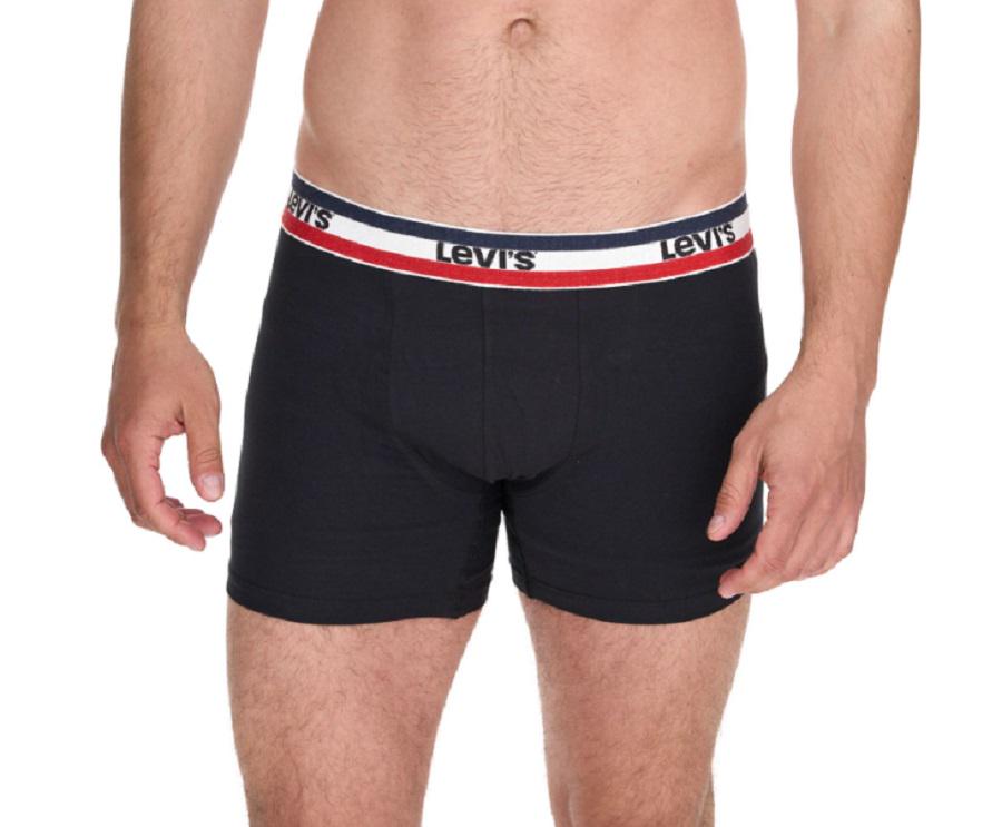 Труси-боксери чоловічі LEVIS Boxers XL 5 шт. Black Grey Melange (701224335-001-030-XL) - фото 2 Труси-боксери чоловічі LEVIS Boxers XL 5 шт. Black Grey Melange (701224335-001-030-XL) - фото 2