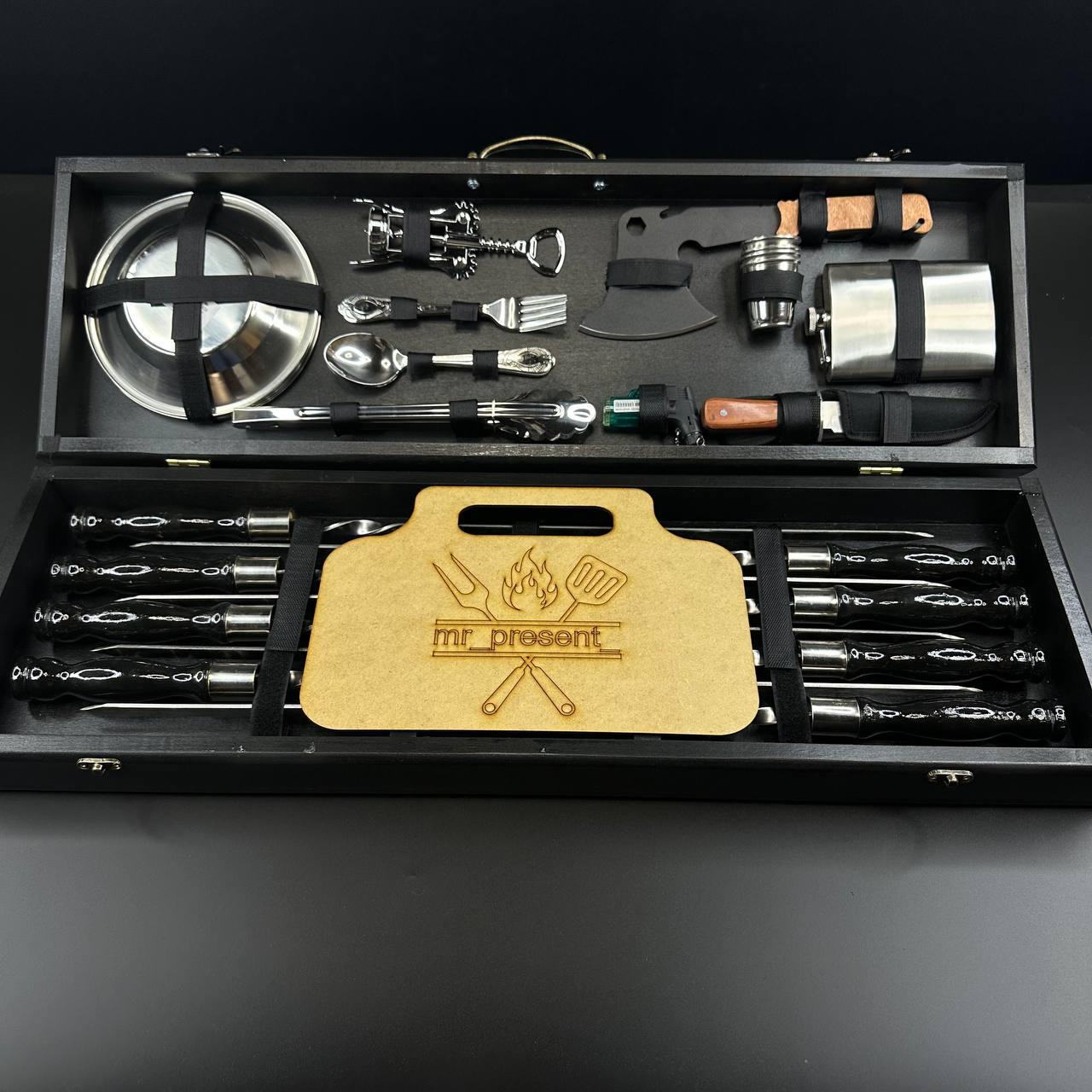 Набор шампуров в кейсе Profi 25