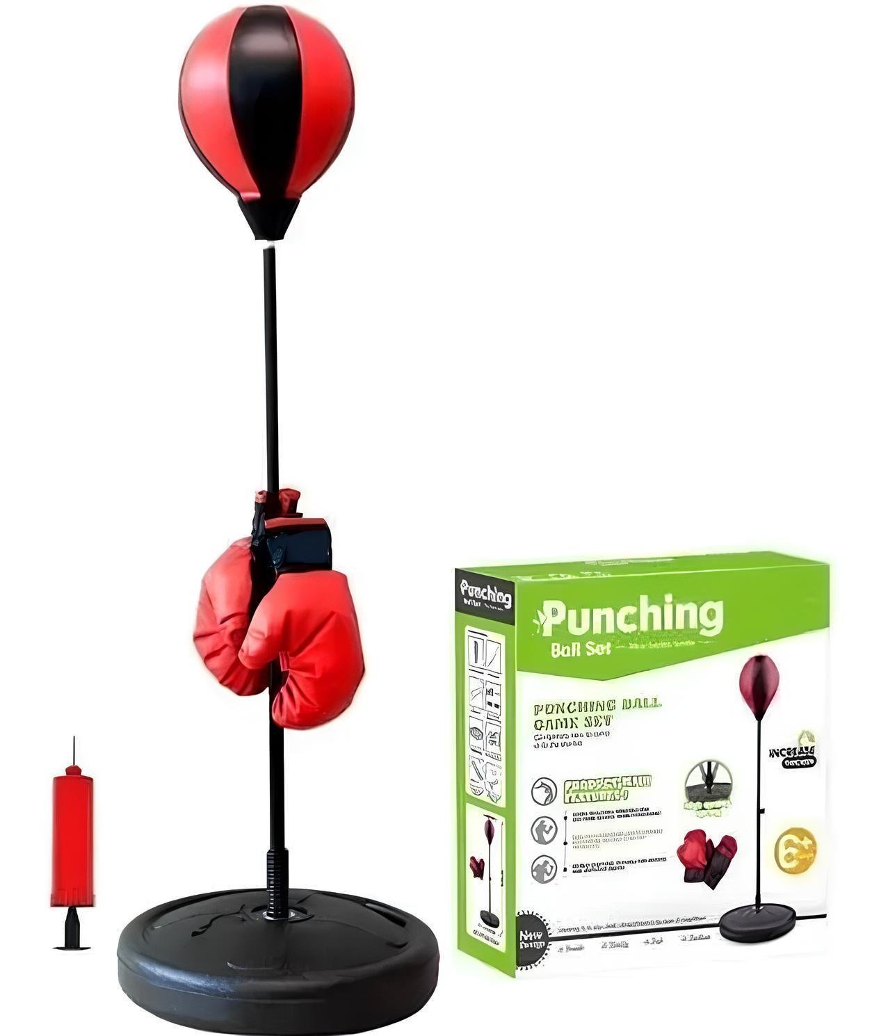 Дитячий боксерський комплект стійка з грушею/рукавички і насос 110 см (2104618781)