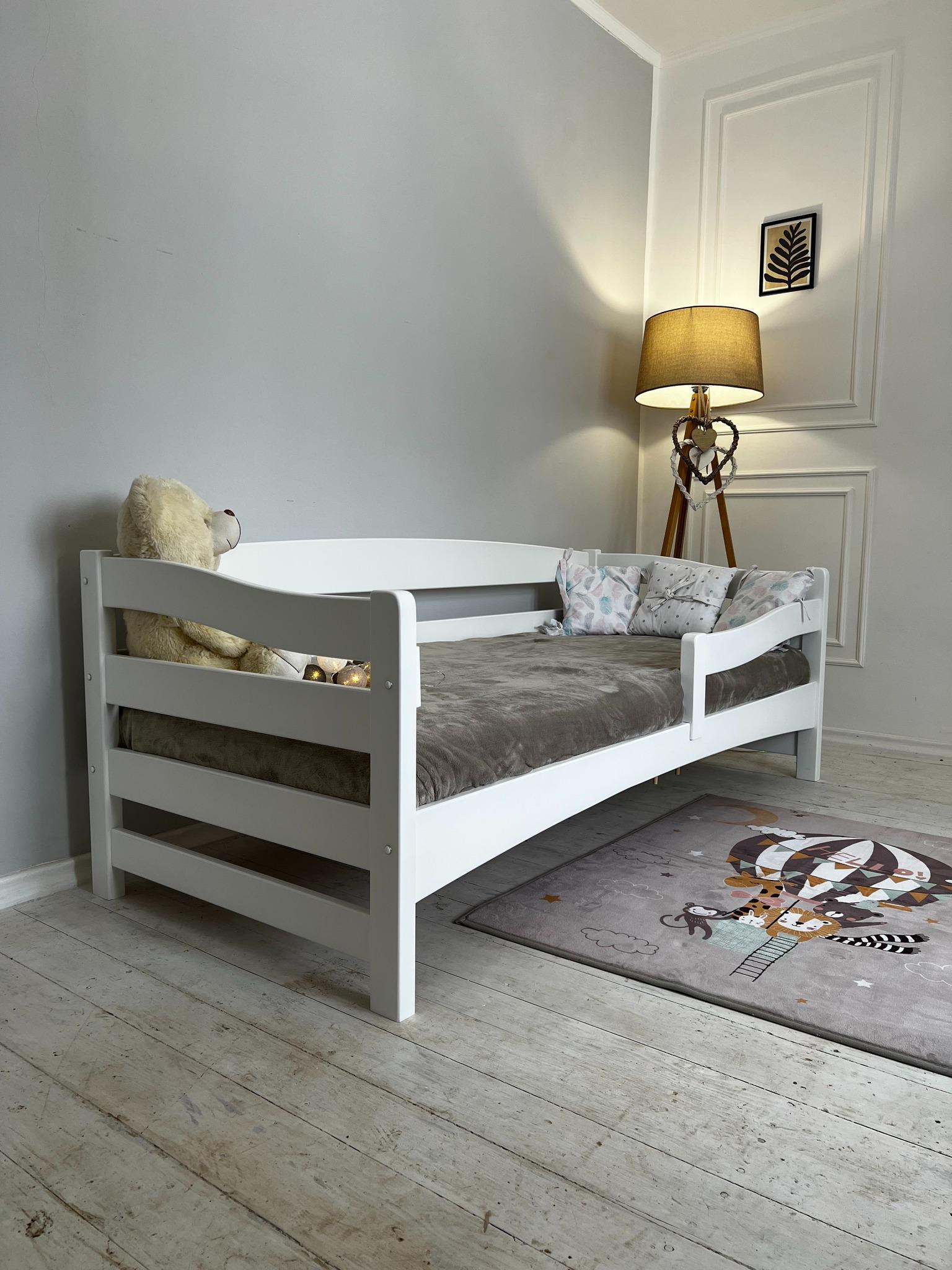 Ліжко підліткове Goydalka Afina 190x80 см Білий - фото 3