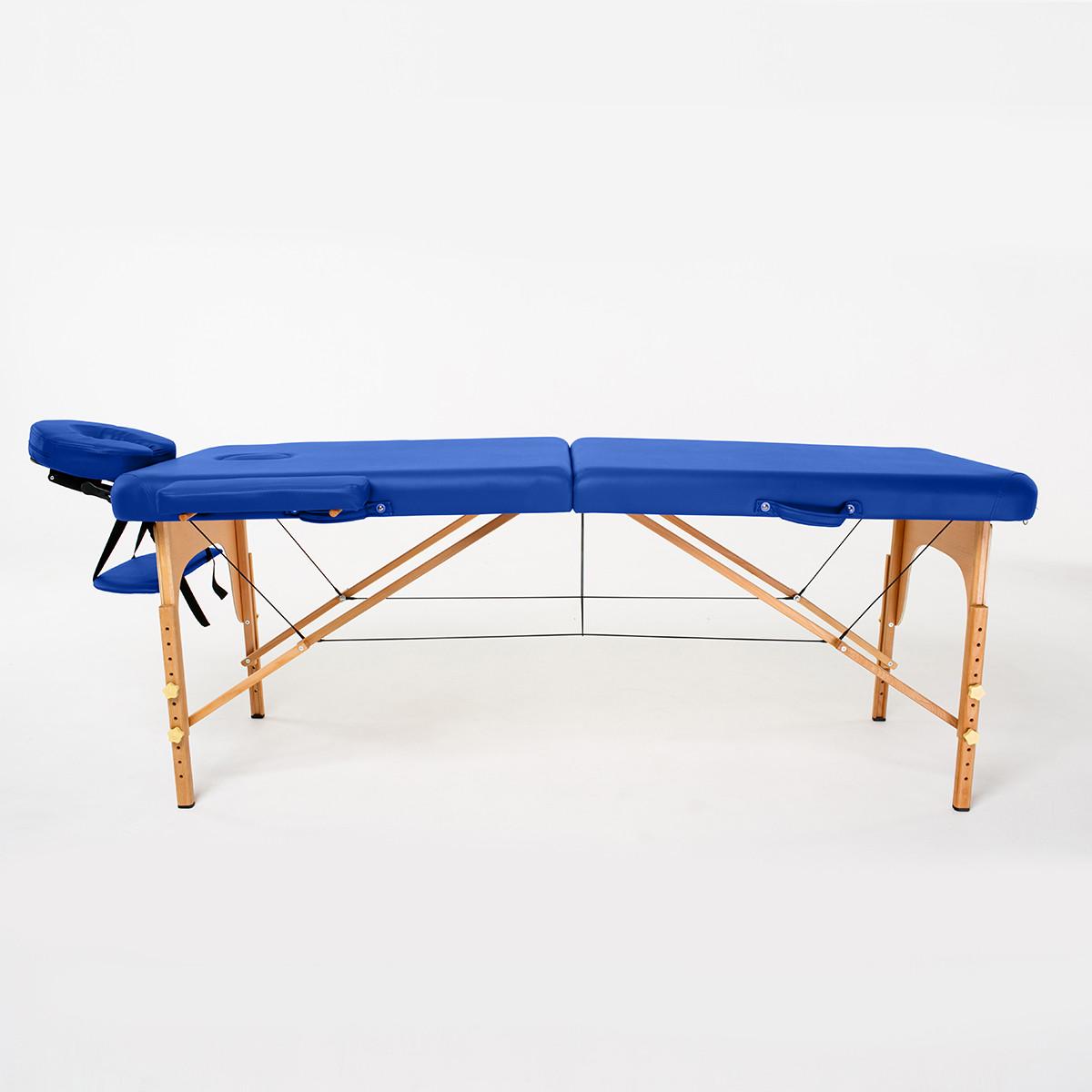 Масажний стіл RelaxLine Bali Темно-синій - фото 3