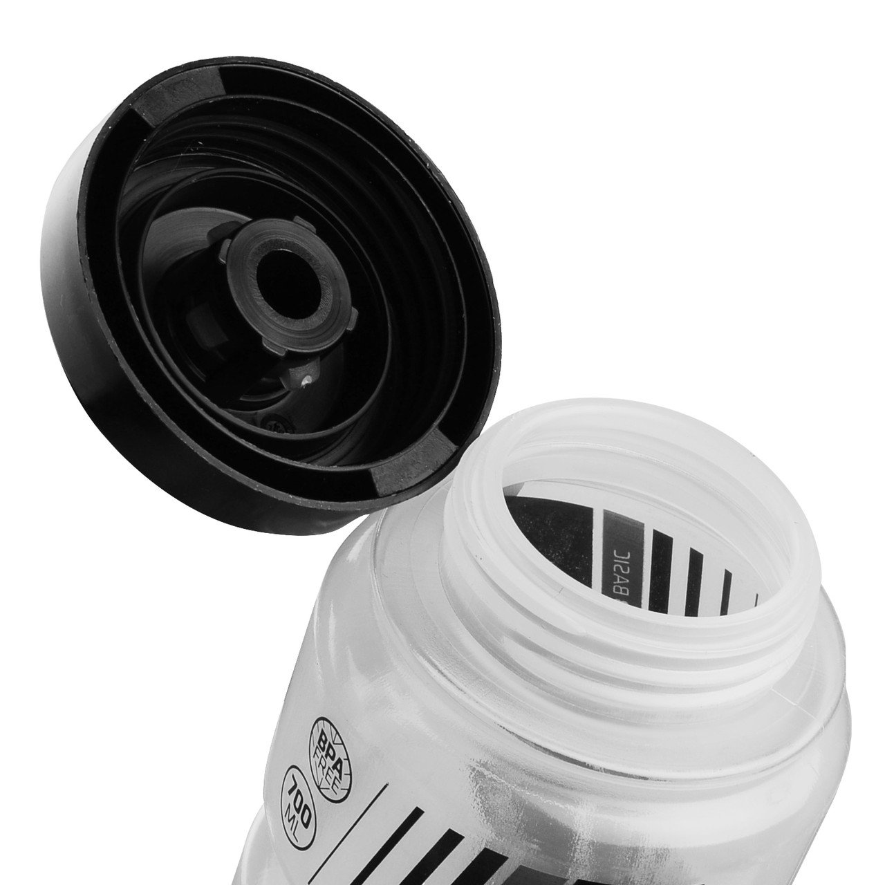 Фляга KLS Namib 700 мл Transparent/Black - фото 5