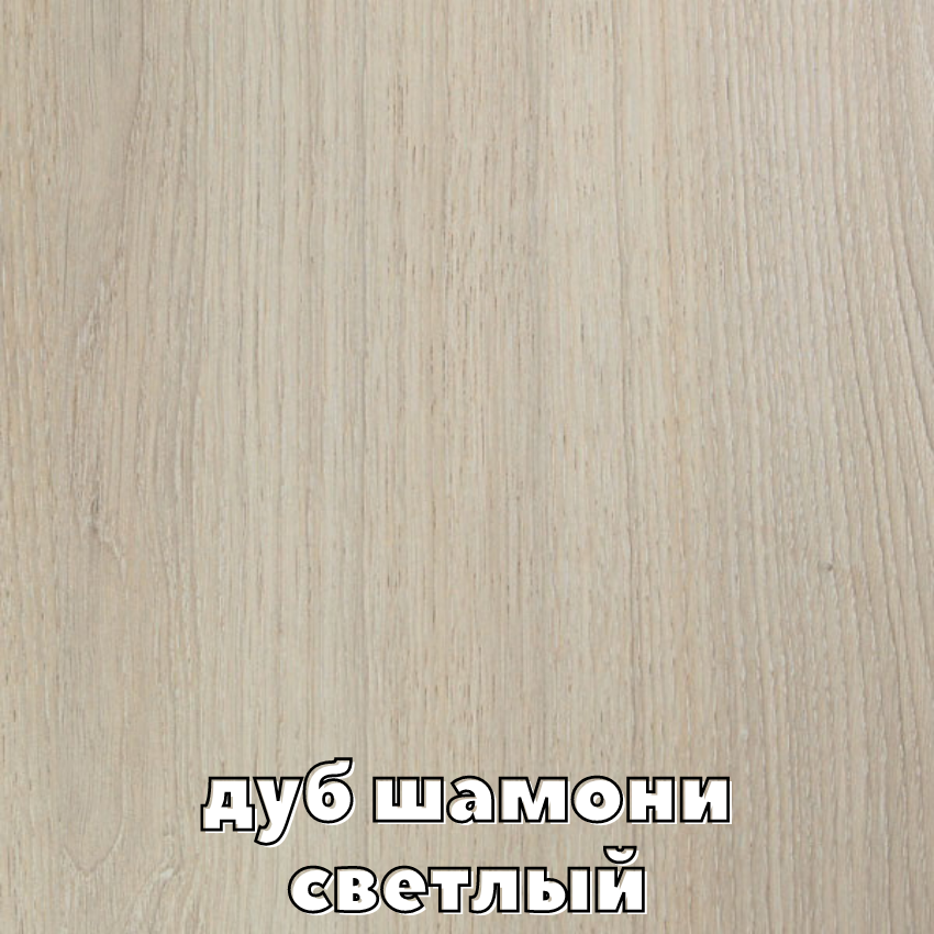 Шкаф-купе двухдверный Алекса ДСП 100х45х230 см Дуб шамони светлый - фото 3