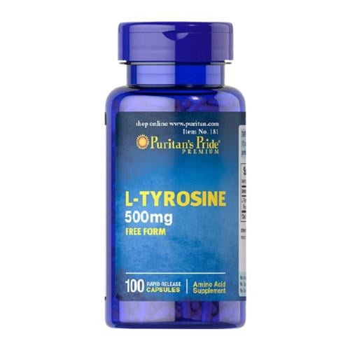 Тирозин Puritan's Pride L-Tyrosine 500 мг 100 Caps