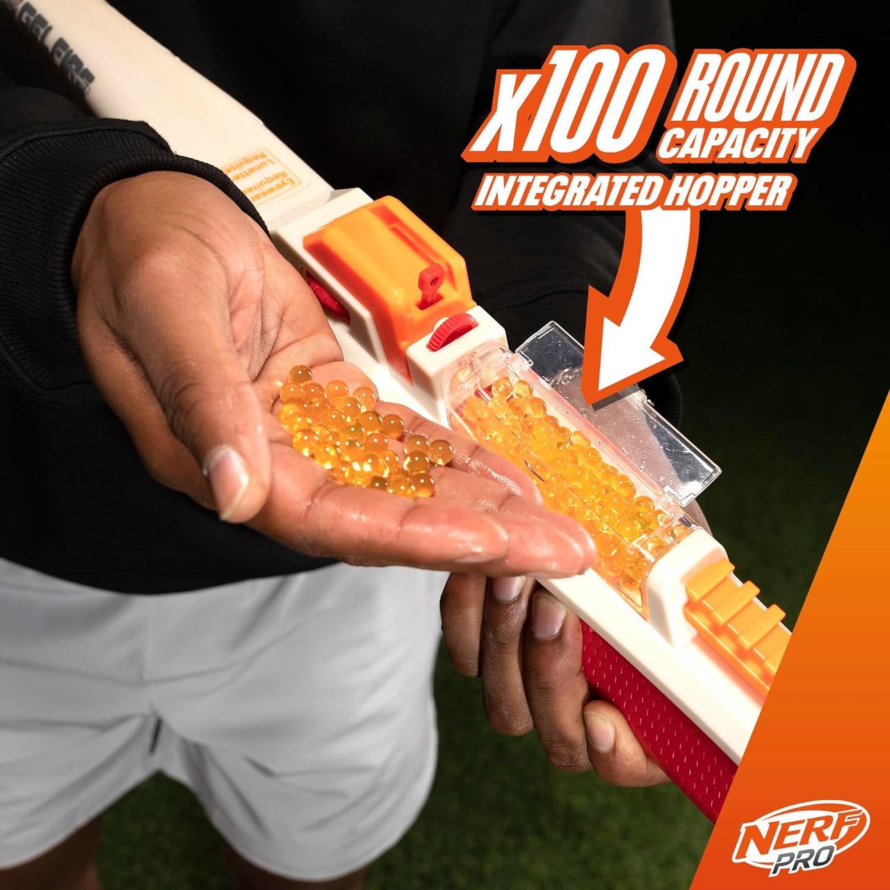 Бластер Nerf Pro Gelfire Ghost Bolt Action Blaster (F7632) - фото 4