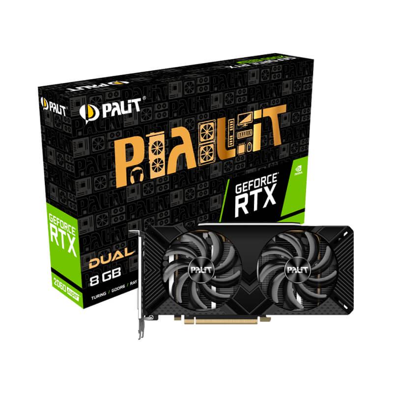 Видеокарта Palit GeForce RTX 2060 Super Dual (NE6206S018P2-1160A-1) - фото 5