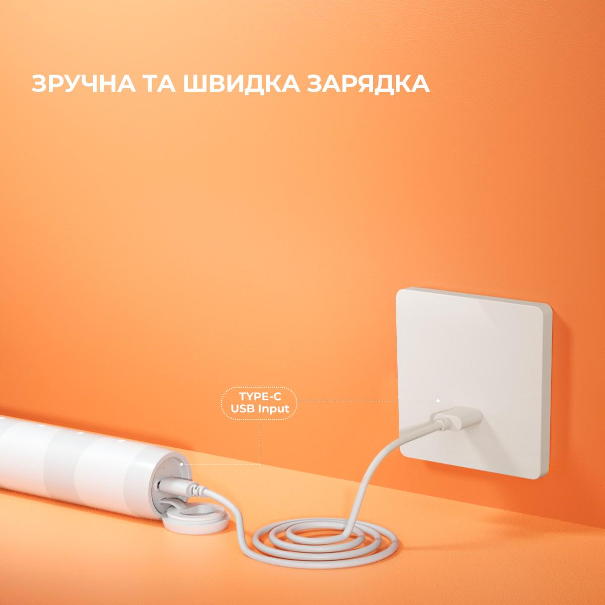 Електрична зубна щітка Oclean Flow S Sonic Electric Toothbrush White (00-00069532) - фото 7