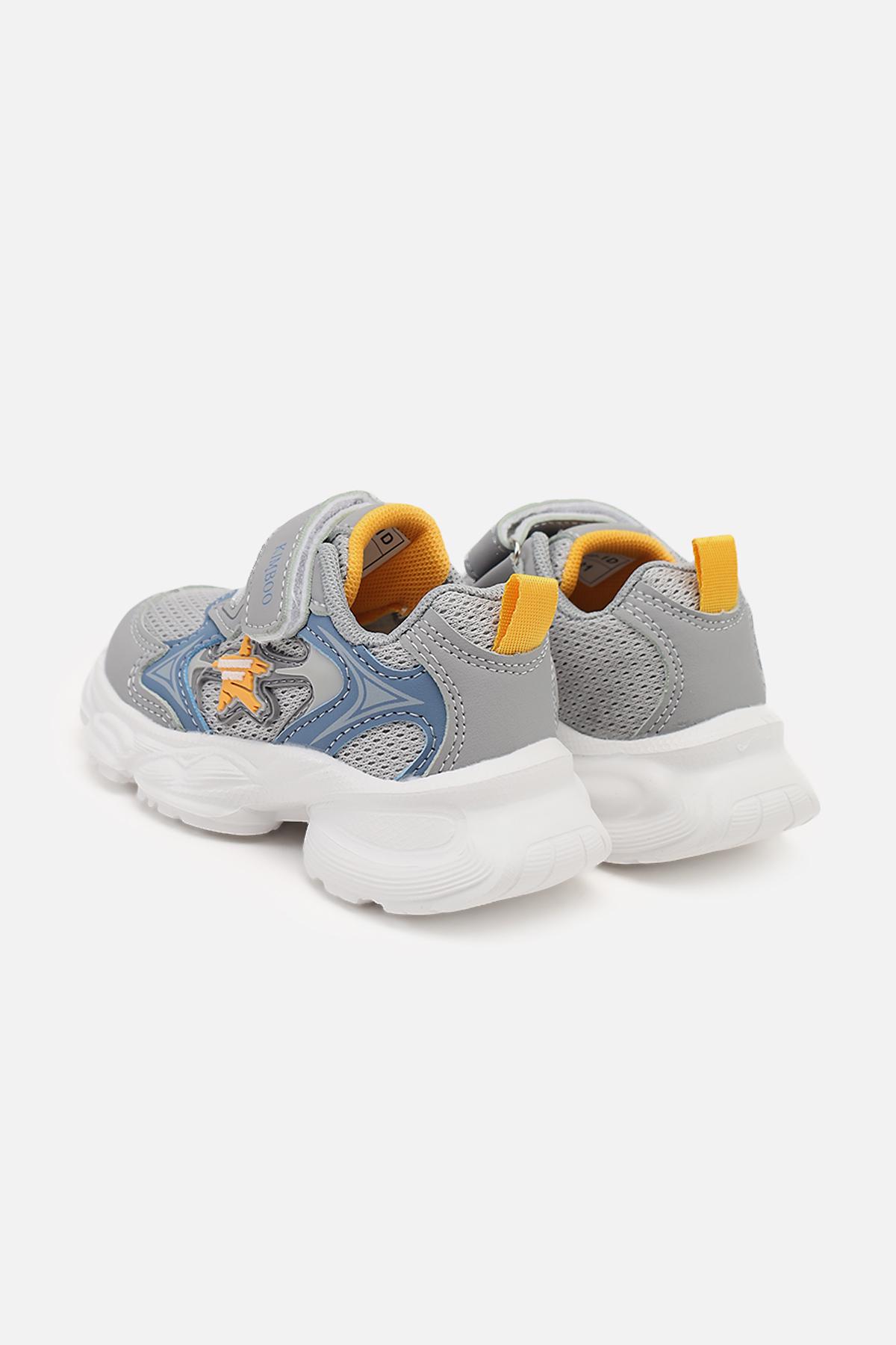 Кросівки для хлопчика ЦБ-00273707 р. 21 Сірий (SKT001055800) - фото 4 Кросівки для хлопчика ЦБ-00273707 р. 21 Сірий (SKT001055800) - фото 4