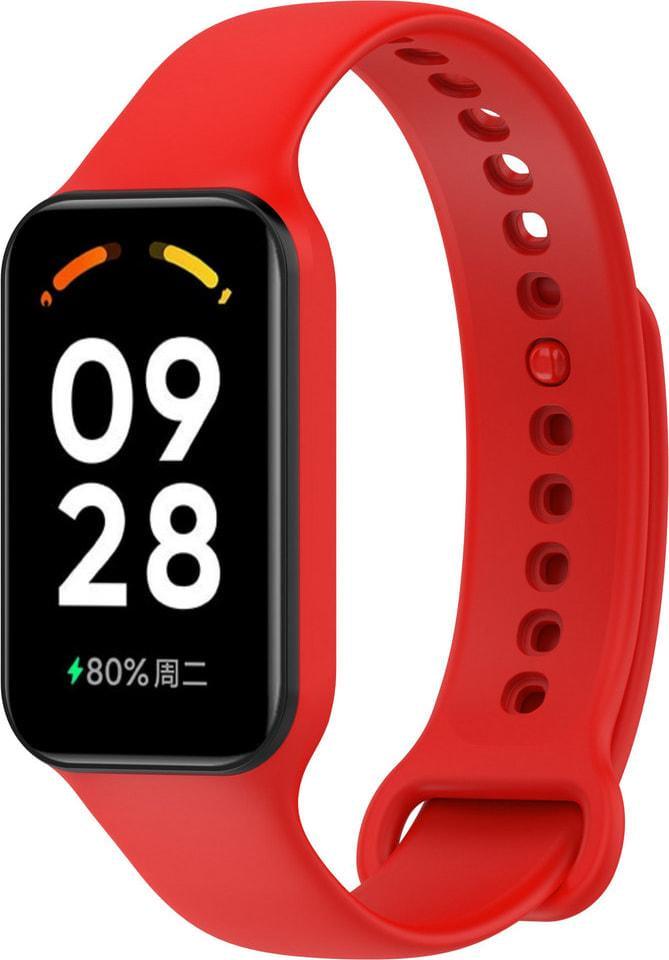 Ремешок Jsota для Xiaomi Mi Smart Band 8 Active Red (34963-2D)