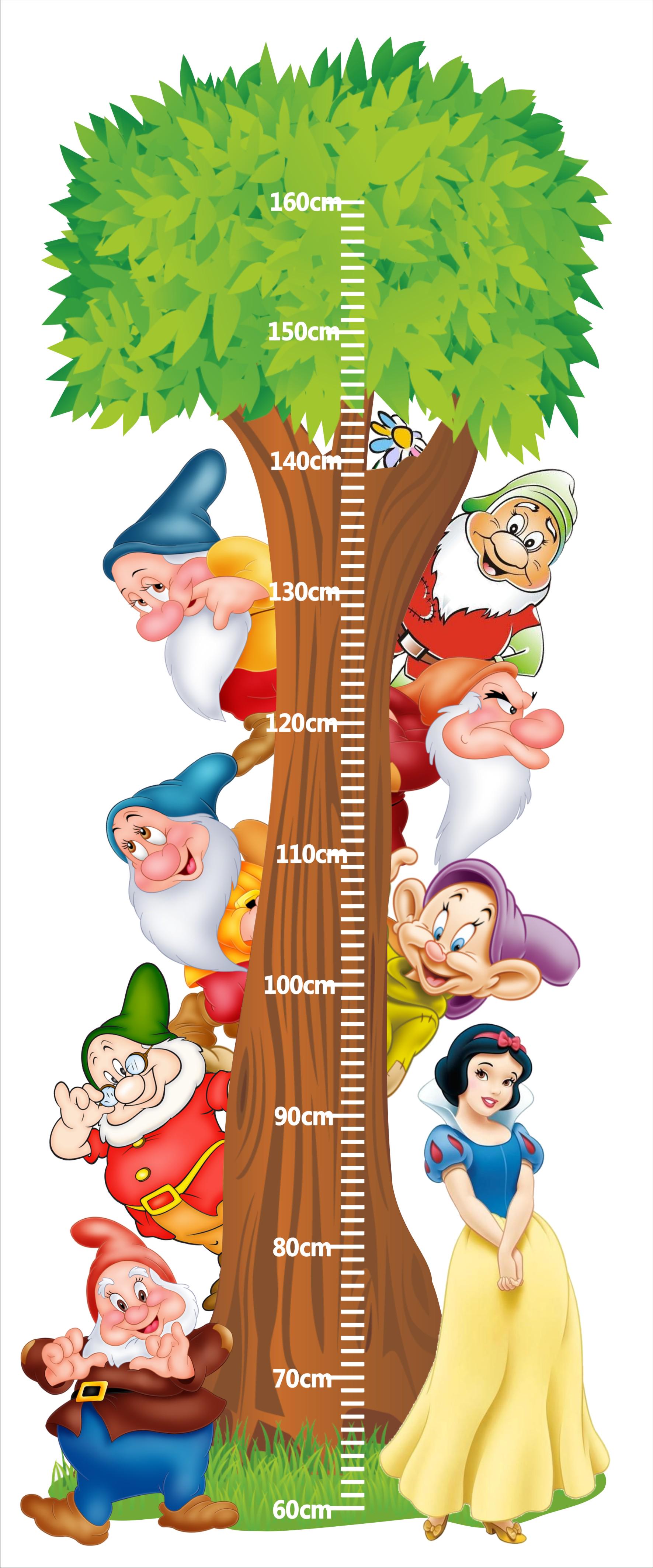 Ростомер детский Белоснежка 120х50 см (14)
