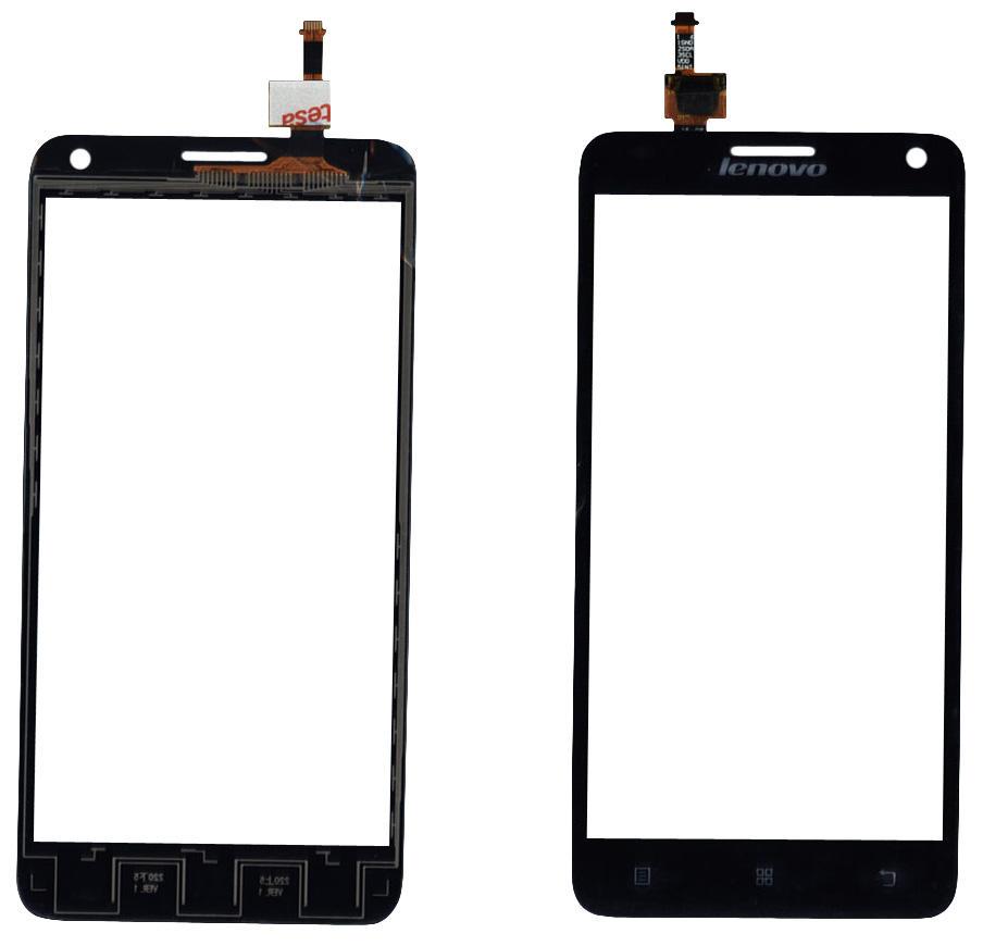 Тачскрин для смартфона Lenovo S580 Черный