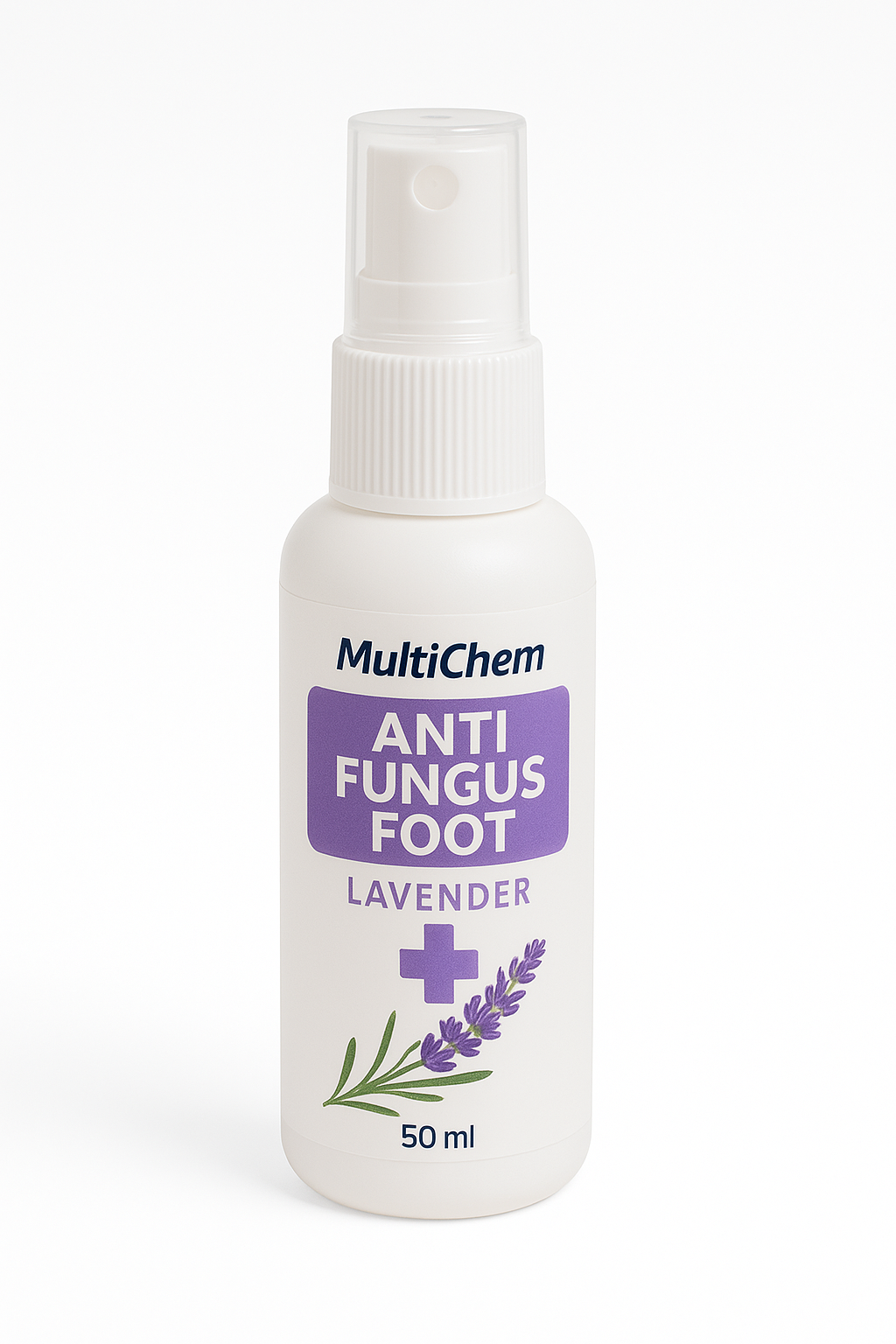 Спрей для ног противогрибковый Multichem с ароматом лаванда AntiFungus Foot lavender 50 мл (2690155)