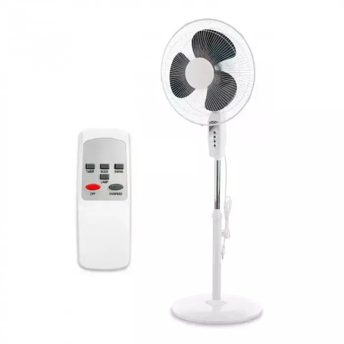 Напольный вентилятор WimpeX WX-1604R таймер/пульт ДУ 100 Вт 43 см (ML-04419)