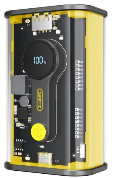 Повербанк BYZ W89 10000mAh Type-C PD Желтый