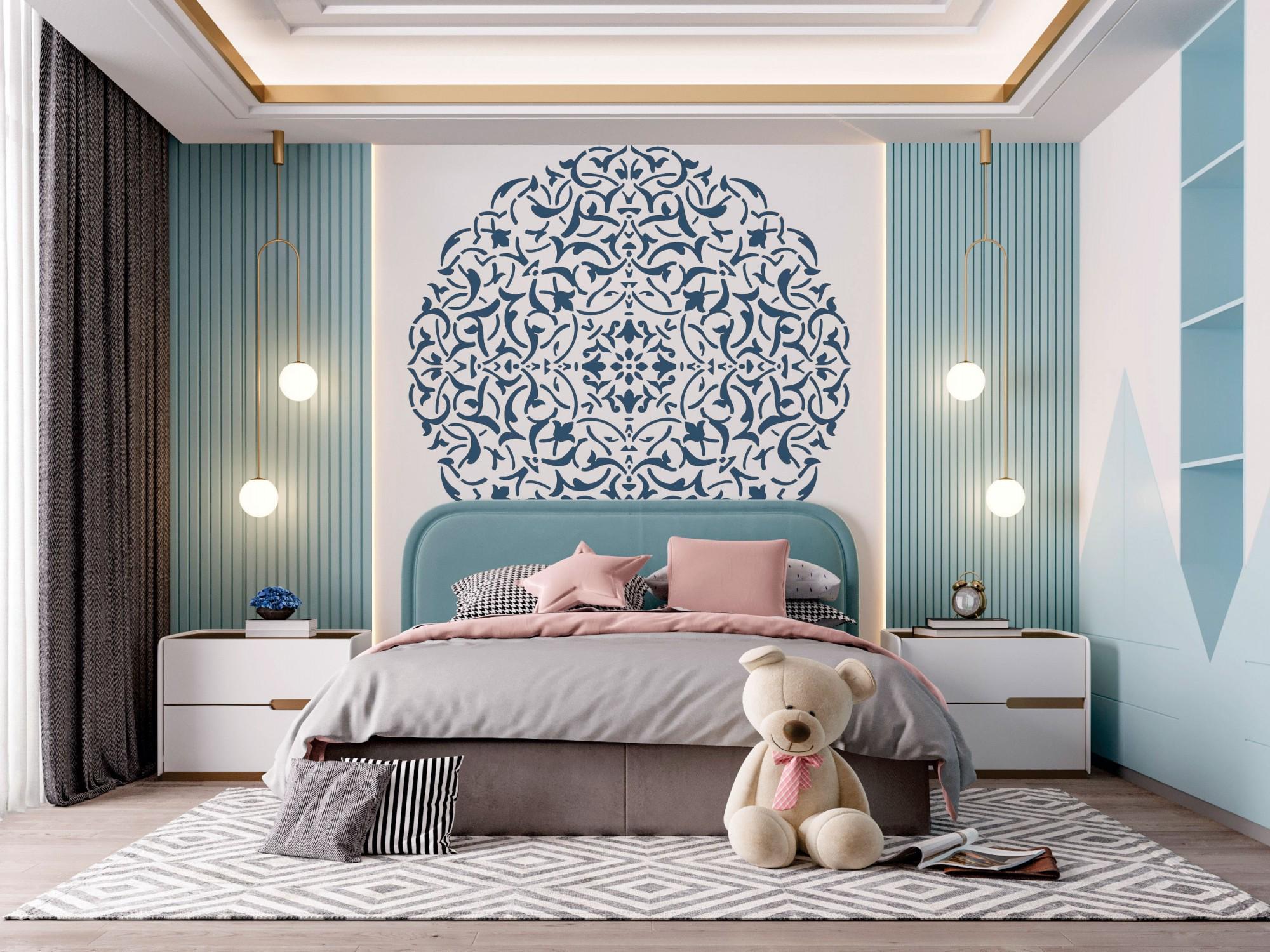 Трафарет многоразовый DFA Круглый узор 32 для штукатурки и краски (С00032) - фото 2 Трафарет многоразовый DFA Круглый узор 32 для штукатурки и краски (С00032) - фото 2