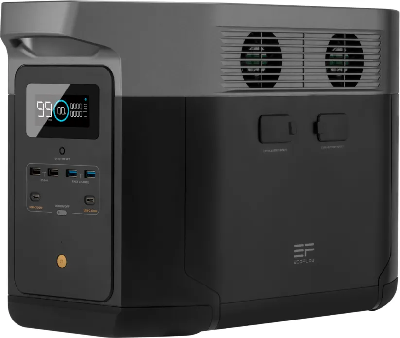 Зарядная станция EcoFlow Delta Max Delta2000-EU 2400 Вт Черный (cb149bf7)