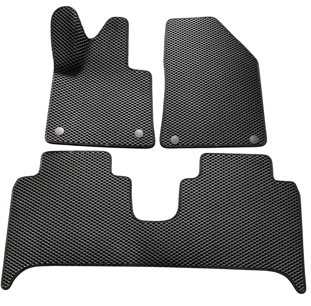 Коврики EVA с 3Д лапой в салон для Zeekr X 2024- гг. Черный (2512155024)