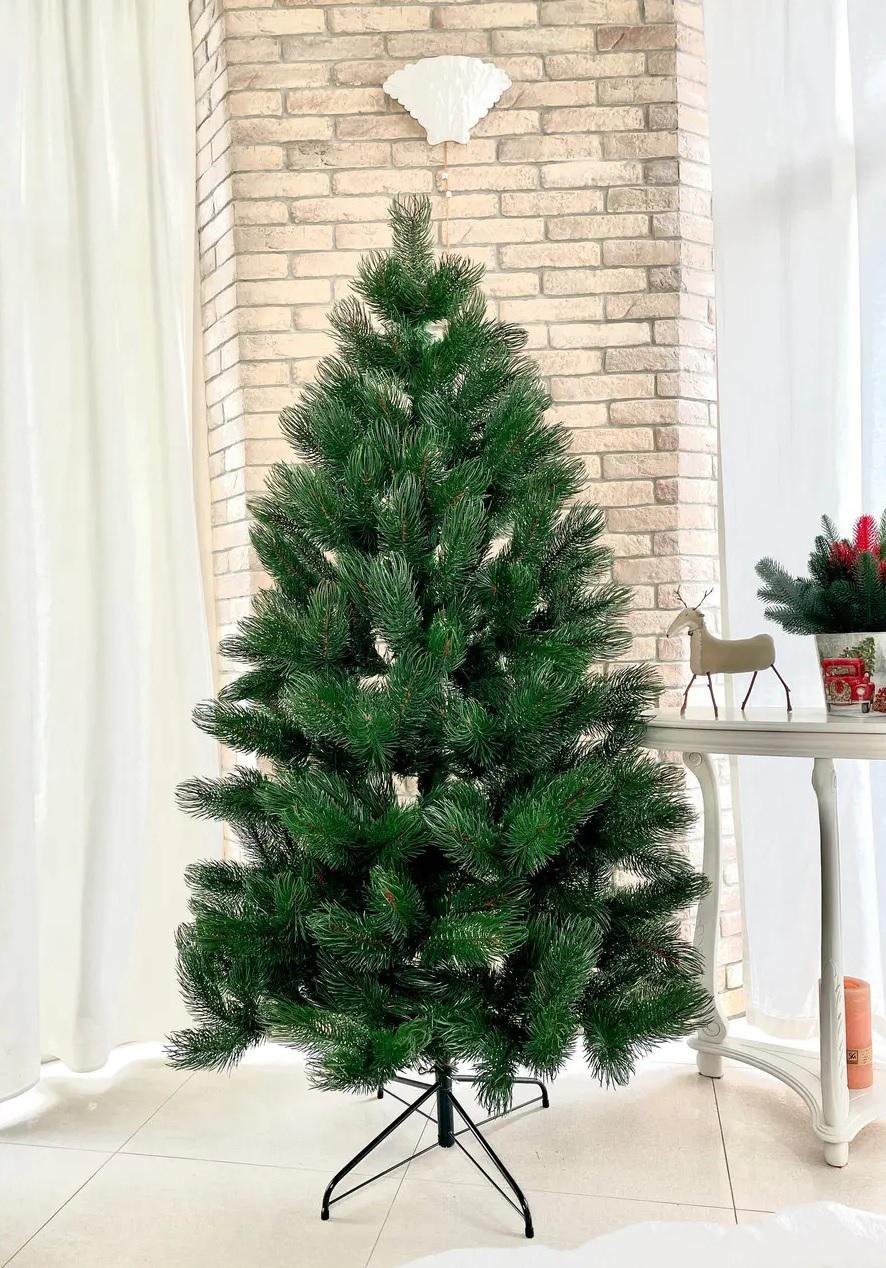 Сосна новогодняя литая HVOYA 1,8 м Зеленый (800/180/G)