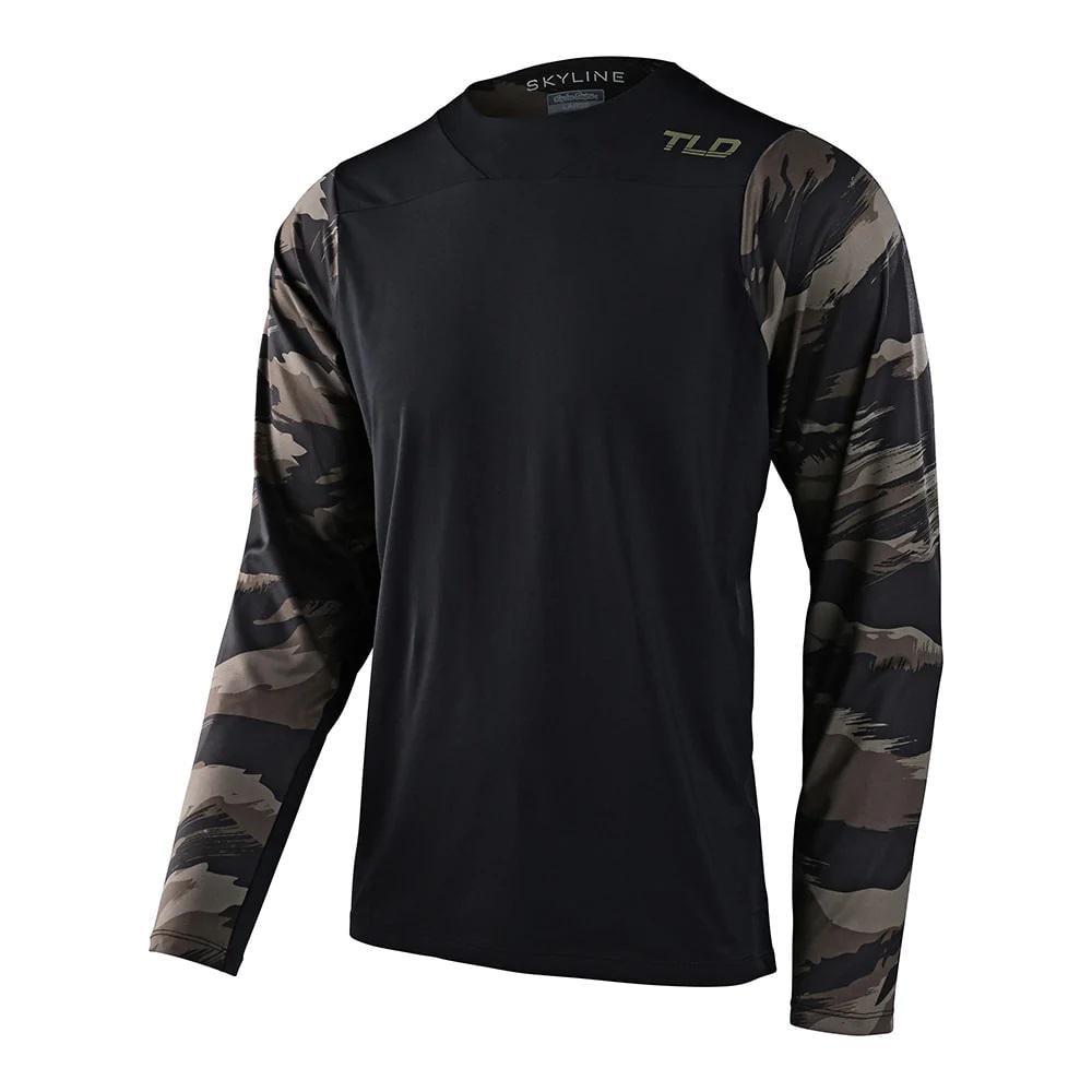 Джерсі TLD SKYLINE LS CHILL JERSEY HIDE OUT L Black (353466004)