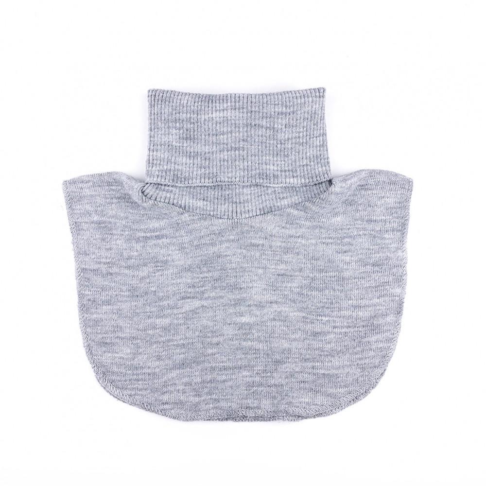 Манішка зимова для дітей та дорослих SUNROZ Shirtfront one size Сірий (KQ-2938)