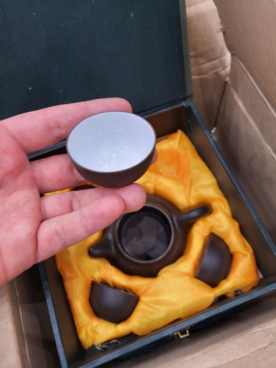 Сервіз глиняний 17х18х9,5 см Коричневий (27997A) - фото 8 Сервіз глиняний 17х18х9,5 см Коричневий (27997A) - фото 8